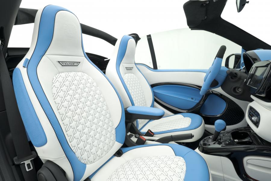 Интерьер Smart ForTwo Cabrio by Mansory (A453) 2019 года  (фото 6 из 17)
